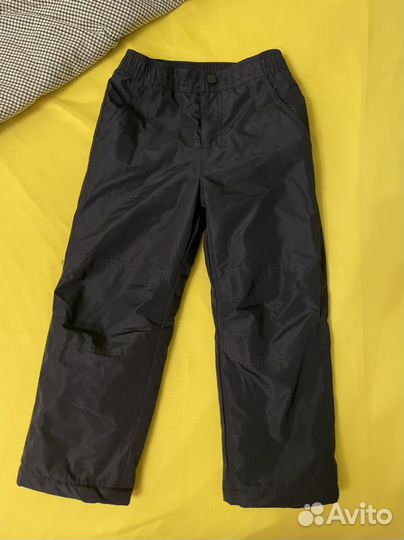 Утепленные брюки для мальчика 104