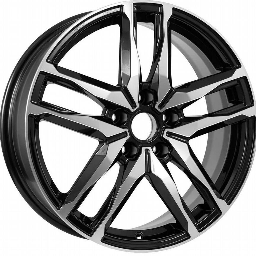 Диски iFree Бомбей 6.5x18 5x114.3 ET35 D67.1 Блэк Джек