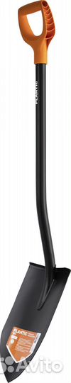 Лопата штыковая Plantic Terra 112 см сталь с черен