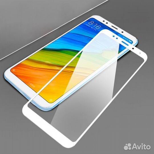 Защитное стекло на экран Note 5 pro- 5 plus