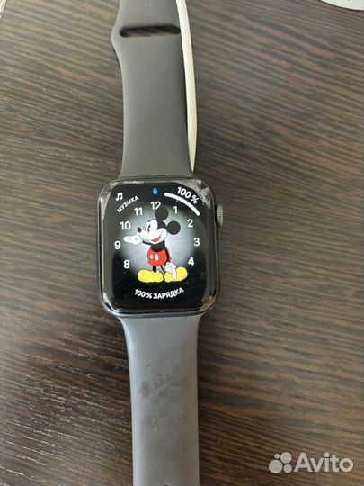 Часы apple watch 4 44 mm nike+