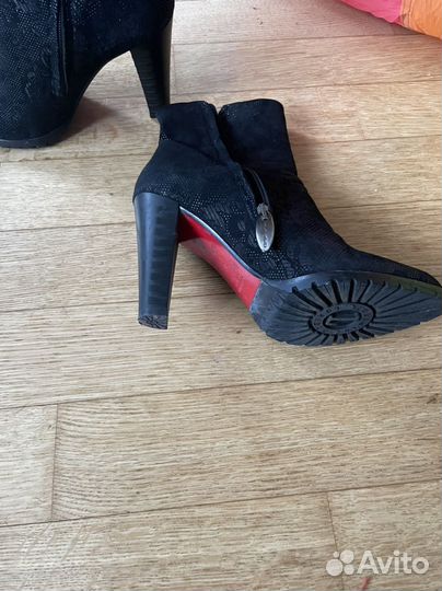 Ботильоны натуральная кожа 37