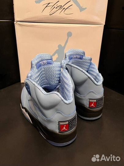 Nike Air Jordan 5 UNC Оригинал