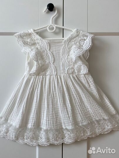 Платье для девочки муслиновое 80 размер