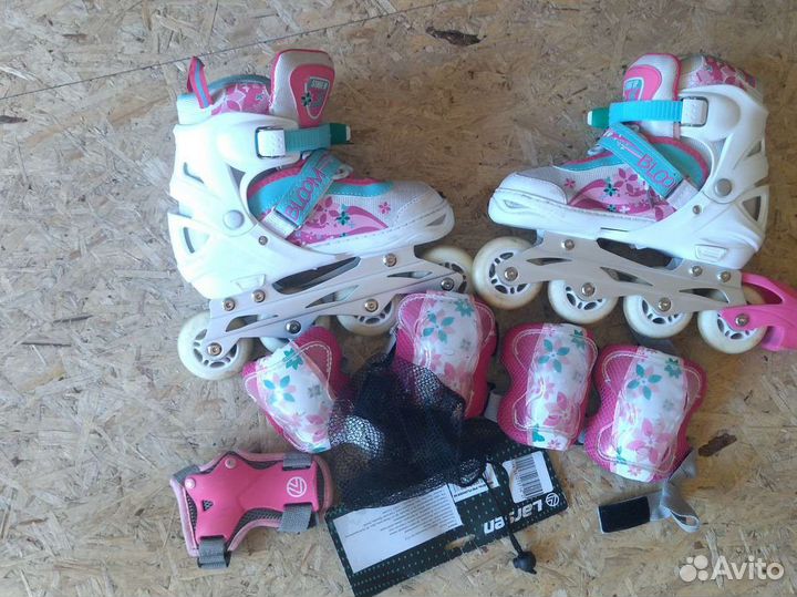 Роликовые коньки детские раздвижные