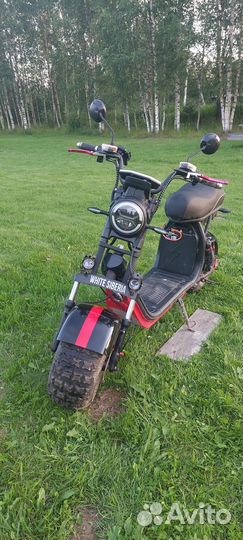 Электроскутер white siberia 2WD 4000W