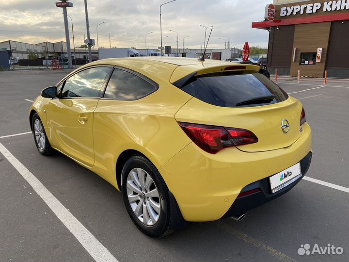 Opel Astra GTC 1.4 МТ, 2012, 180 000 км