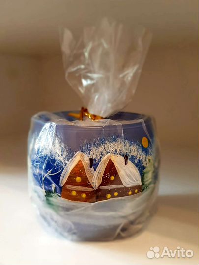 Свеча новогодняя