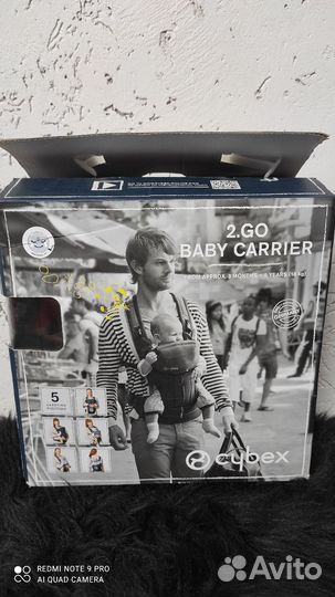 Рюкзак переноска кенгуру cybex