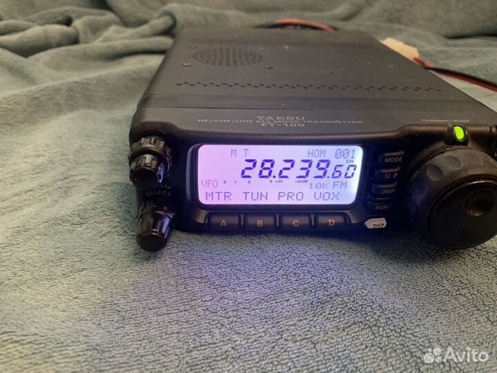 Кв укв трансивер Yaesu FT-100M