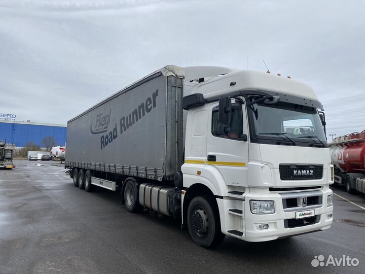 КАМАЗ 5490 NEO с полуприцепом, 2017