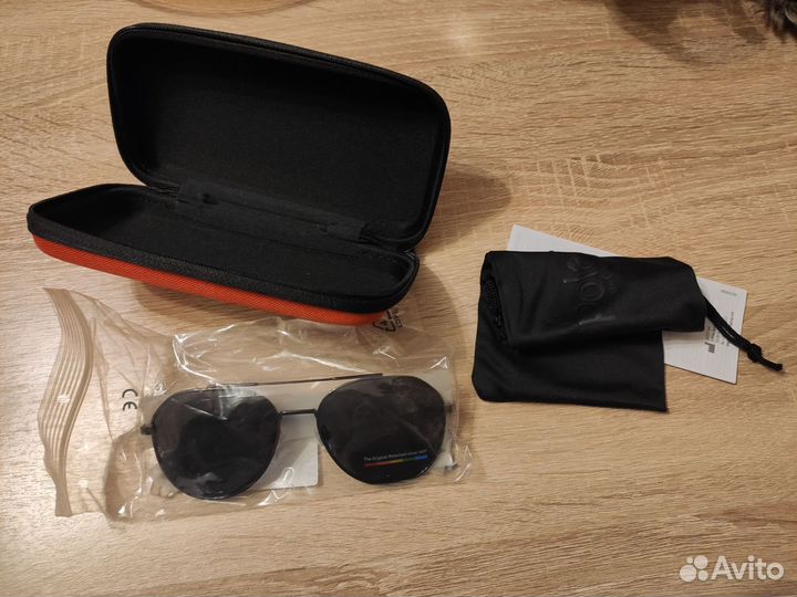 Очки авиаторы polaroid