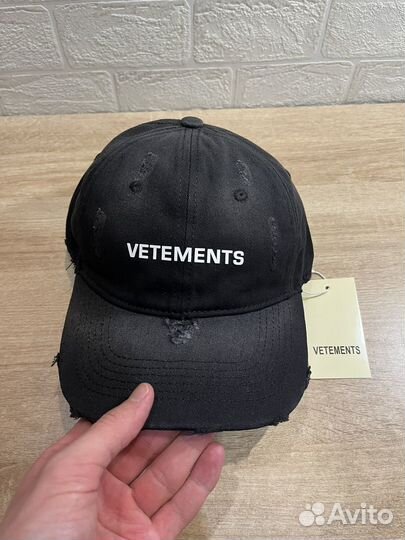 Кепка vetements стильная (топ 2024)