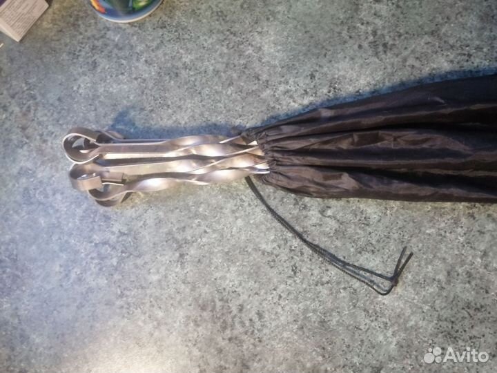 Шампура(10шт/62см)в чехле