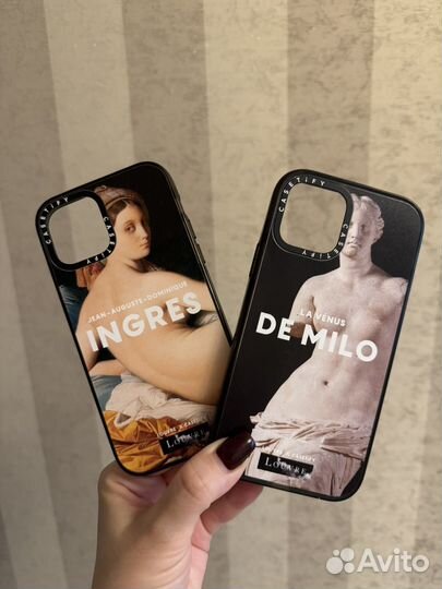 Чехол на iPhone12/12 pro Casetify&Louvre