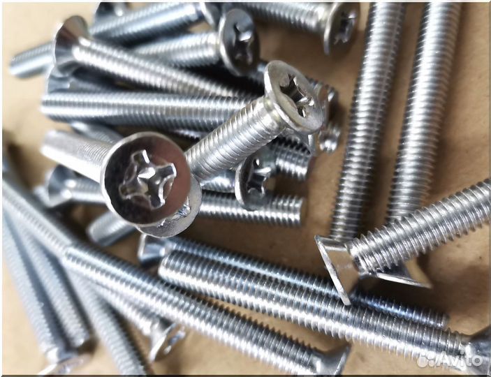 Винт 6х50 DIN 965, шлиц PH