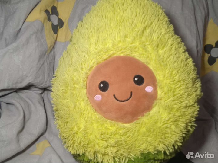 Плюшевый авокадо игрушка внутри вата