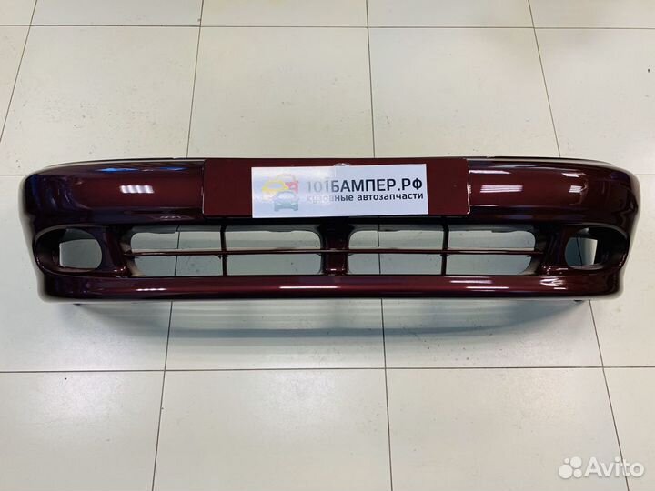 Бампер передний Chevrolet Lanos Chance Вишневый