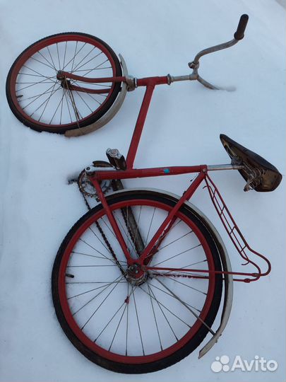 Велосипед подростковый СССР школьник