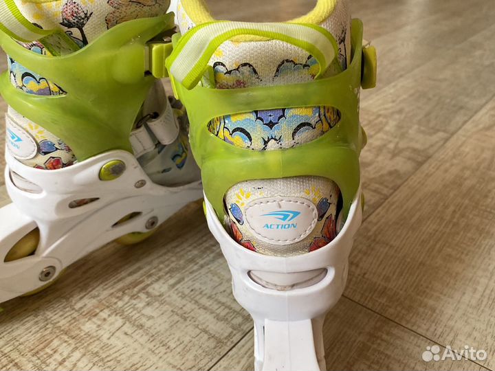 Детские растущие ролики 26-29 рр