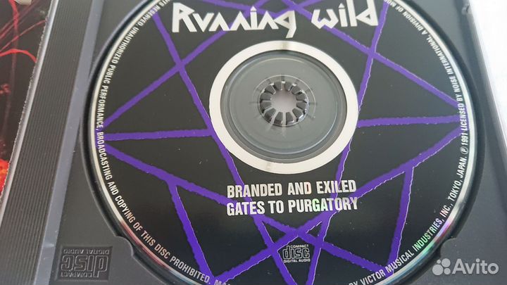 Running wild. CD japan диск