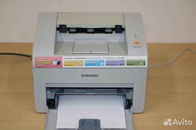 Лазерный принтер Samsung ML-2510 купить во Владимире | Электроника | Авито