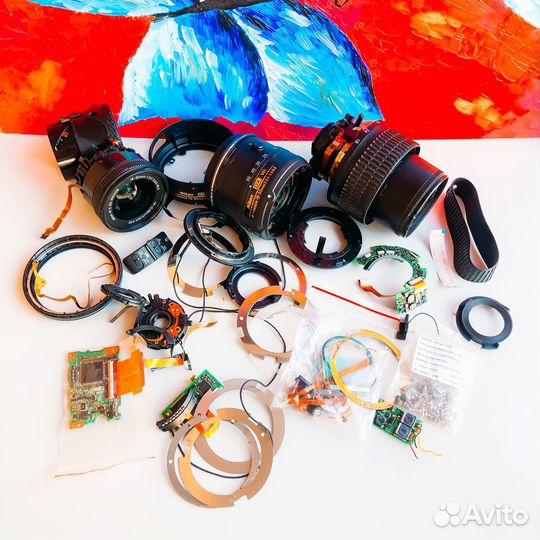 Nikon 18-55 разобраны 2 шт на запчасти