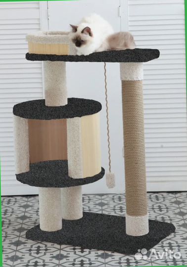 Когтеточка домик для кошек