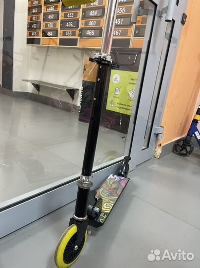 Самокат снегокат 2 в 1