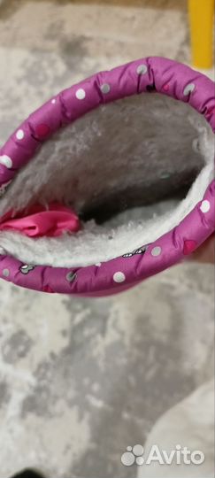 Сноубутсы на девочку