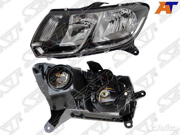 Фара renault logan