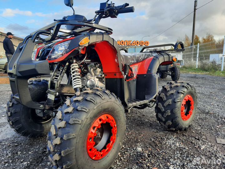 Новый квадроцикл 125 R8 red