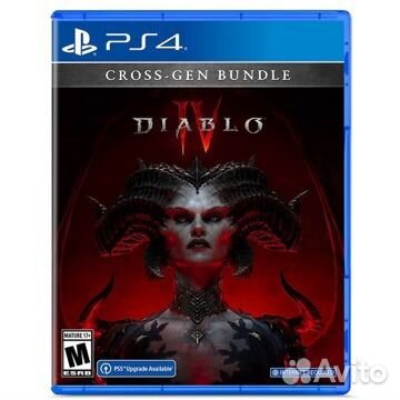 Diablo 4 ps4 ps5, диск новый в плёнке с чеком