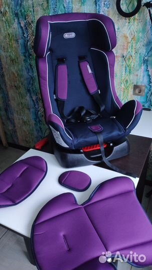 Автомобильное кресло детское 0/1/2,0-7 л.,до 25 кг