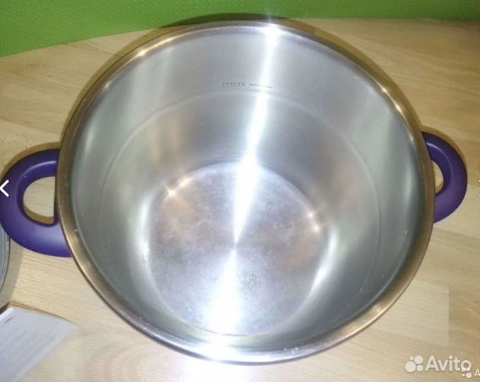 Кастрюля нерж 7л