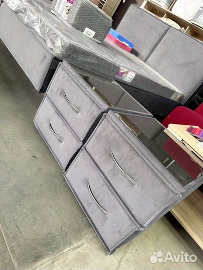 Тумба прикроватная мягкая Лофт