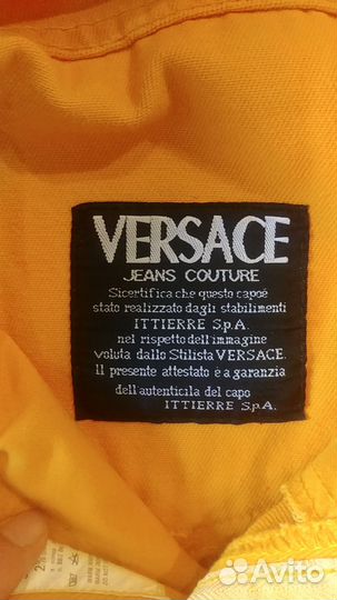 Джинсы versace оригинал