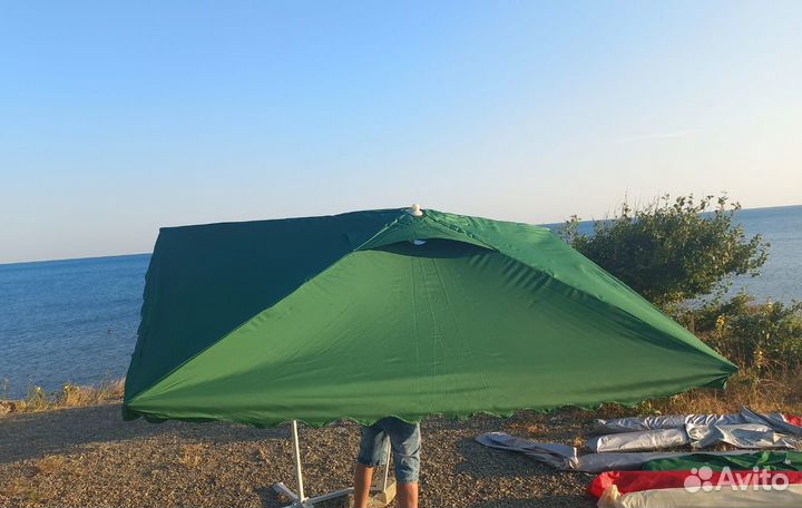 Зонт прямоугольный уличный