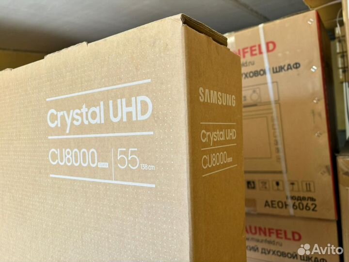 Новый телевизор Samsung UE55CU8000U 55' 4К