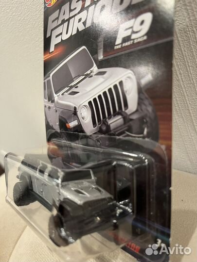 Hot wheels fast and furious jeep