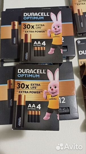 Батарейки Duracell Optimum AA AAA