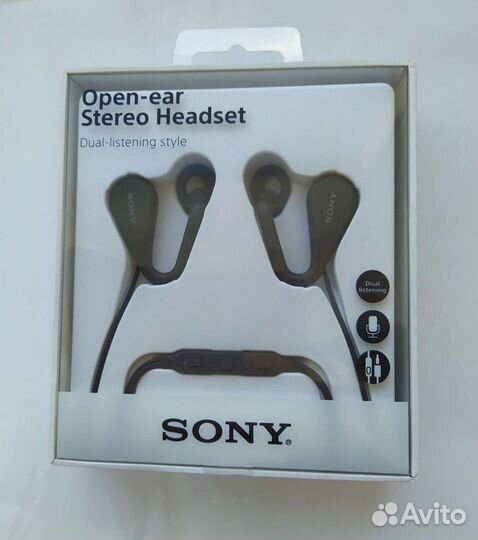 Наушники для занятий спортом (черный) (новые)