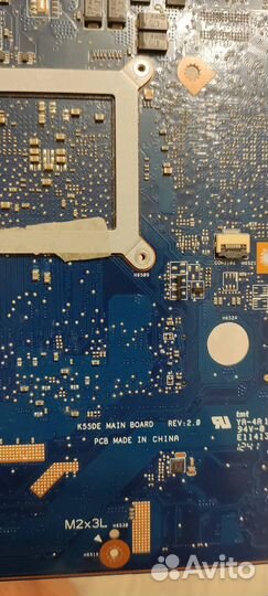 Ноутбук Asus K55N-SX009R на разбор