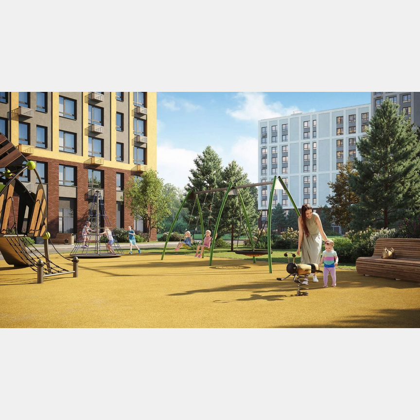 1-к. квартира, 33,8 м², 22/24 эт.