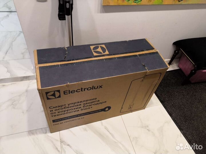 Новый бойлер Electrolux на 80л. нерж., 