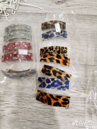 Заколки для волос пакетом