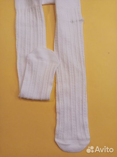 Колготки новые 6-12 месяцев