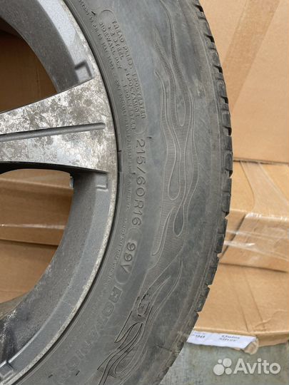 R16 Bfgoodrich G-Grip 215/60, PCD 5x114.3 DIA 76.1