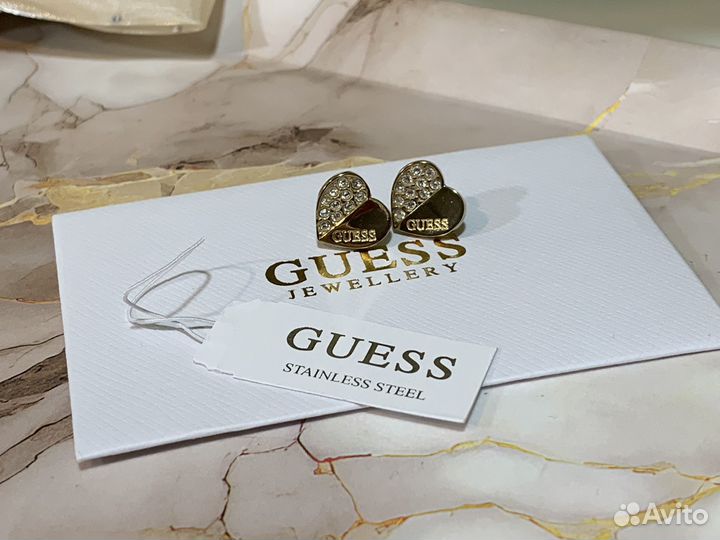 Серьги Guess Оригинал