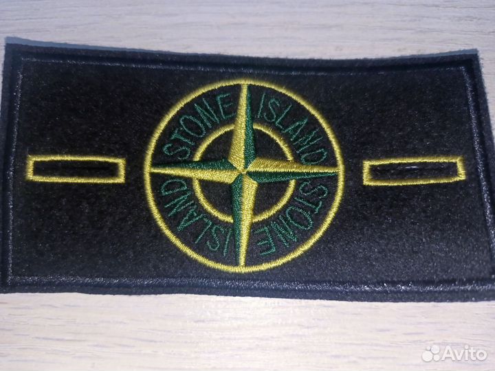 Патч Stone island с двумя пуговицами